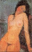 Amedeo Modigliani Sitzender weiblicher Akt Spain oil painting artist